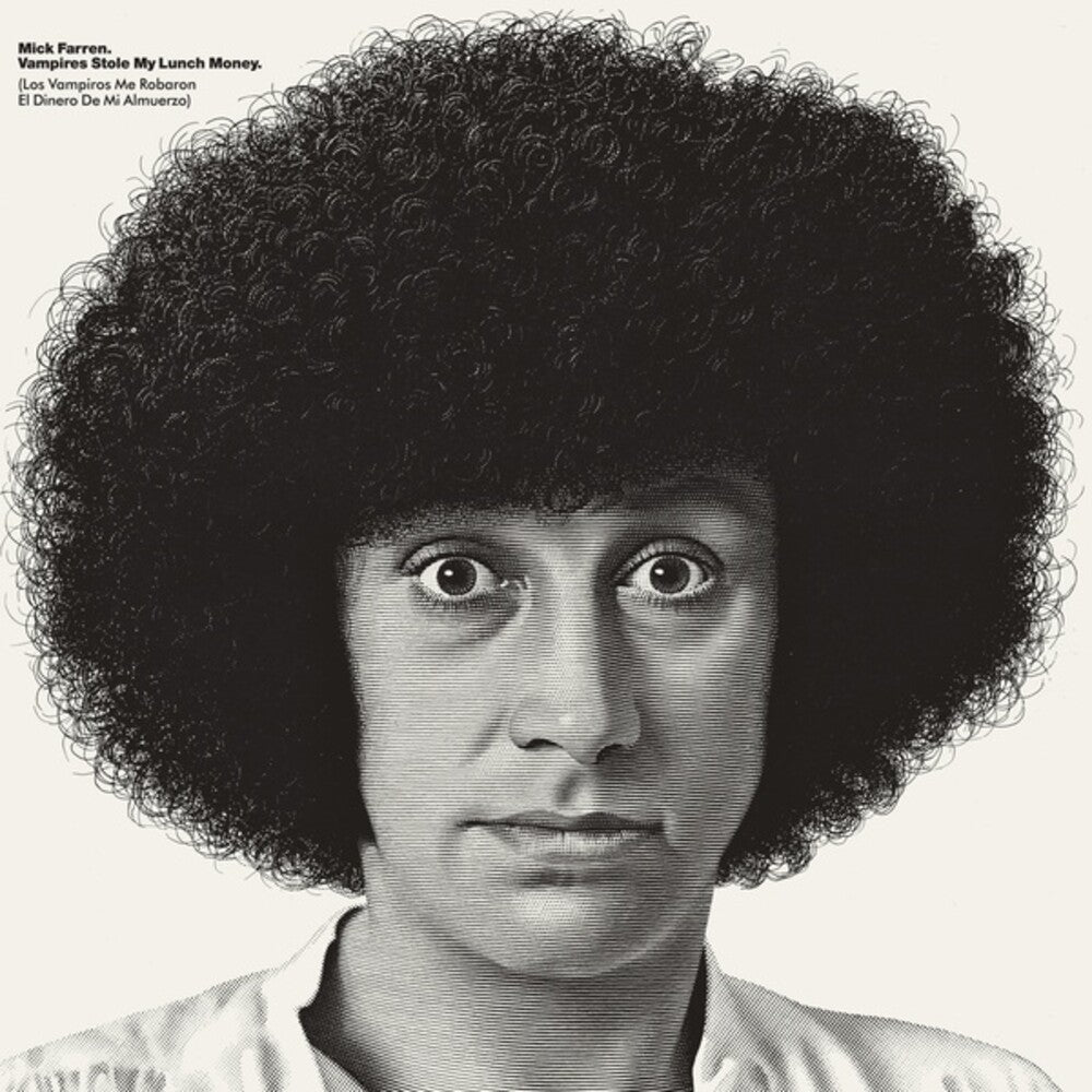 the album cover for Mick Farren - Vampires Stole My Lunch Money