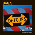 the album cover for Saga - Detours (Live) [Reissue]