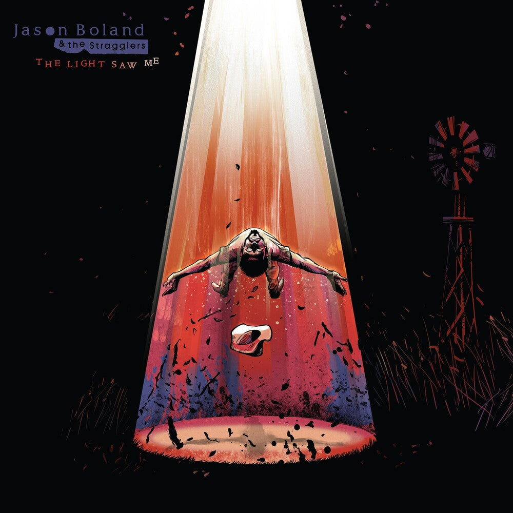 the album cover for Jason Boland & The Stragglers - The Light Saw Me