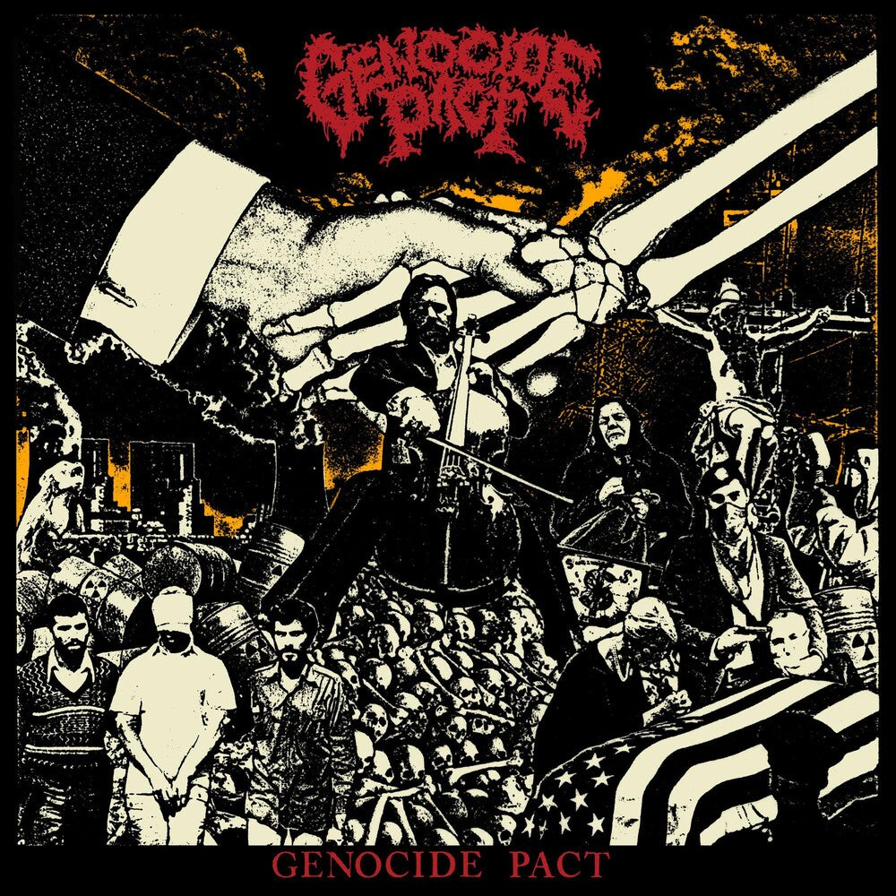 the album cover for Genocide Pact - Genocide Pact