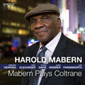 the album cover for Harold Mabern - Mabern Plays Coltrane