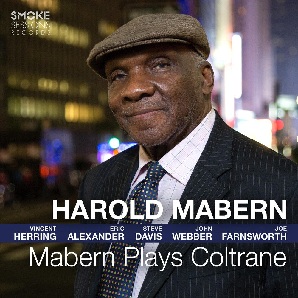 the album cover for Harold Mabern - Mabern Plays Coltrane