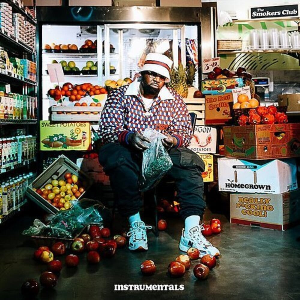 the album cover for Smoke DZA - Homegrown [Smoke Yellow LP] 
