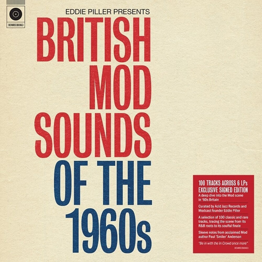 the album cover for Eddie Piller Pres British Mod Sounds 60s / Various - Eddie Piller Pres British Mod Sounds 60s / Various