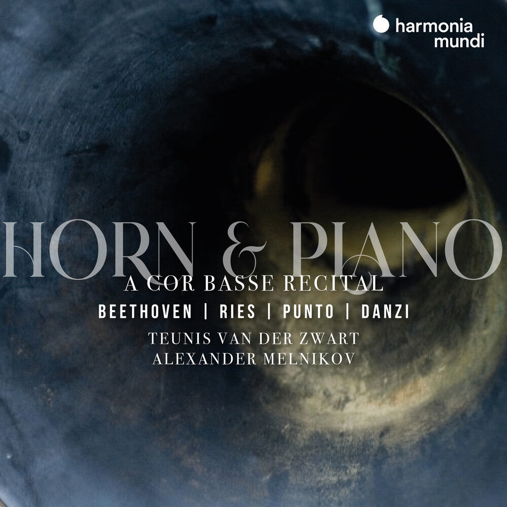 the album cover for Teunis Van Der Zwart - Horn And Piano: A Cor Basse Recital