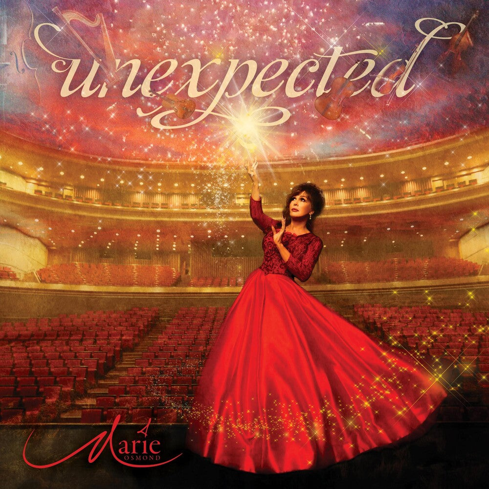 the album cover for Marie Osmond - Unexpected [Limited Edition Signed LP]