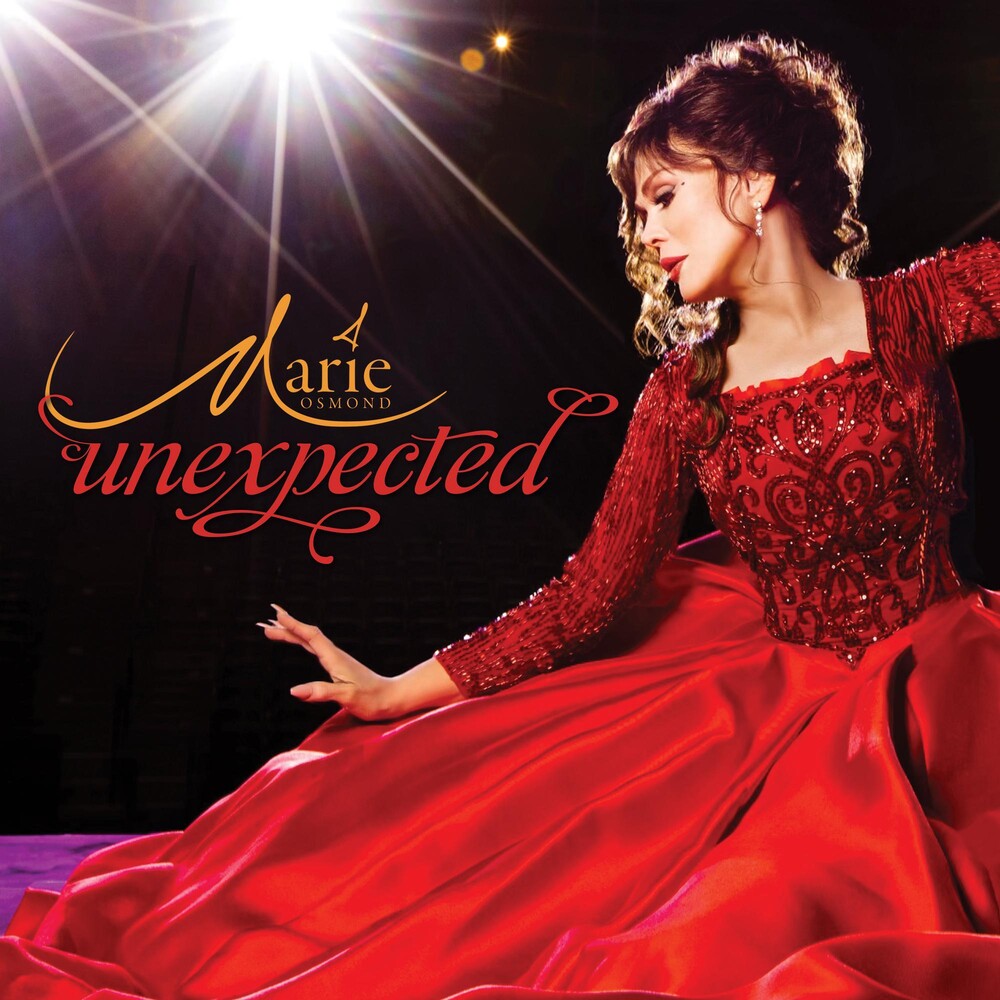 the album cover for Marie Osmond - Unexpected