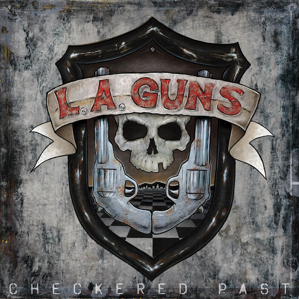 the album cover for L.A. Guns - Checkered Past [Limited Edition LP]