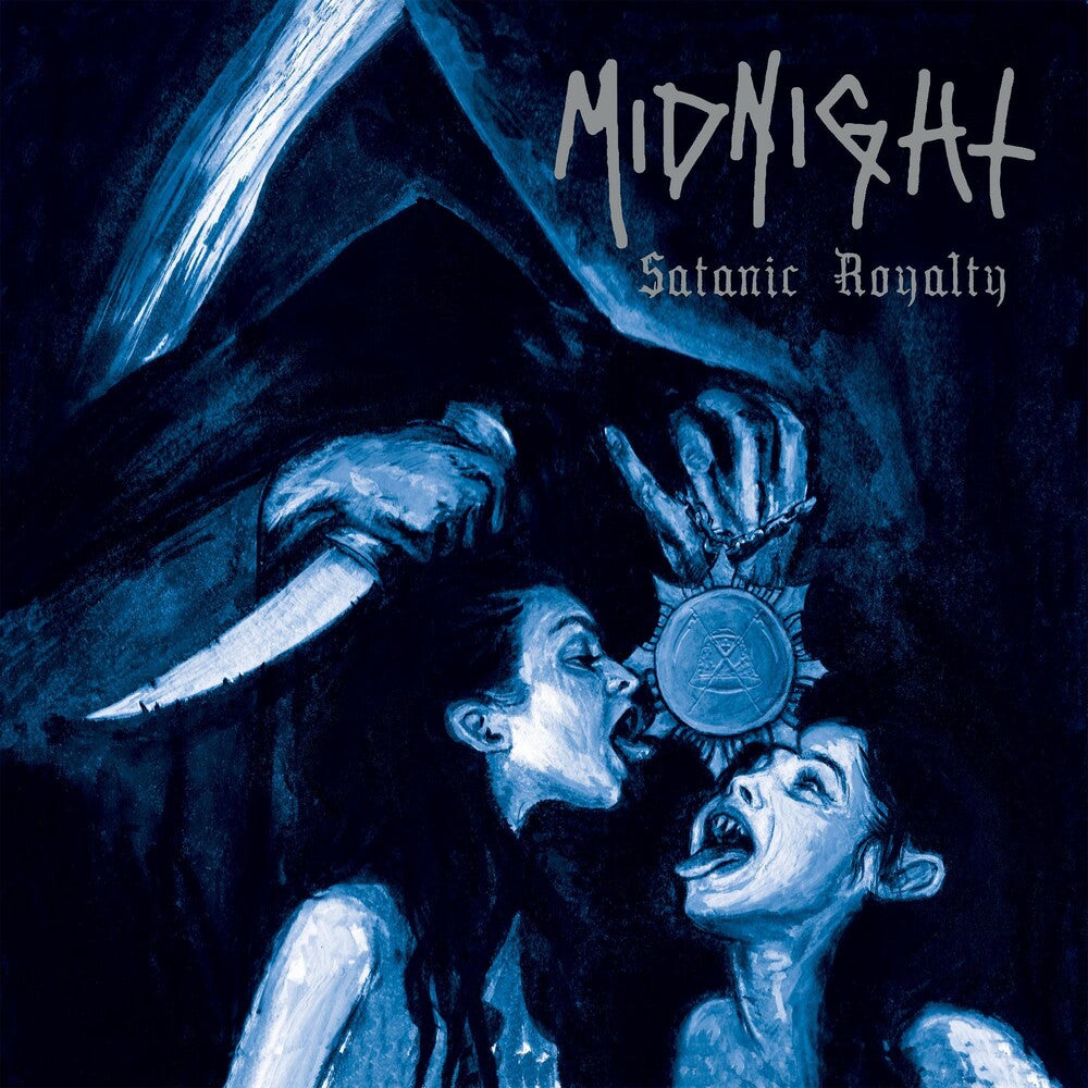 the album cover for Midnight - Satanic Royalty