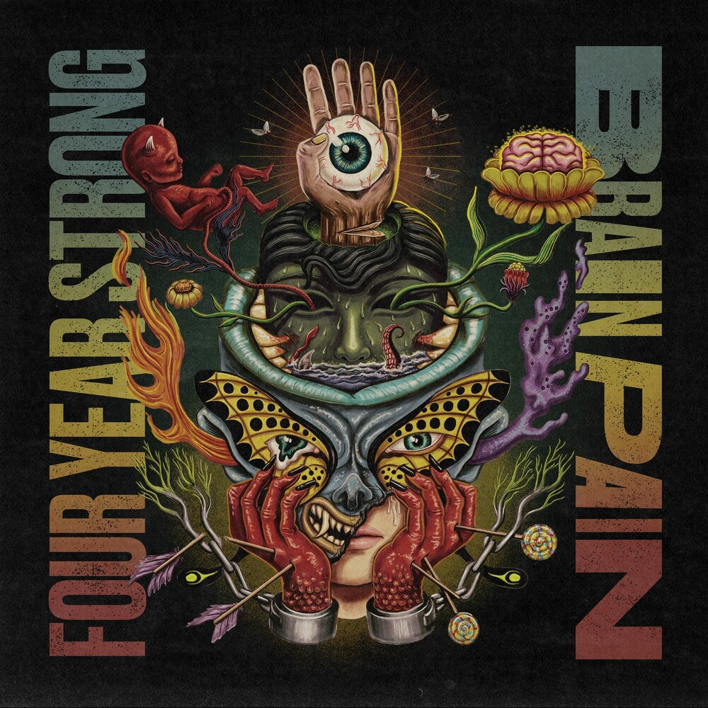 the album cover for Four Year Strong - Brain Pain [Deluxe]