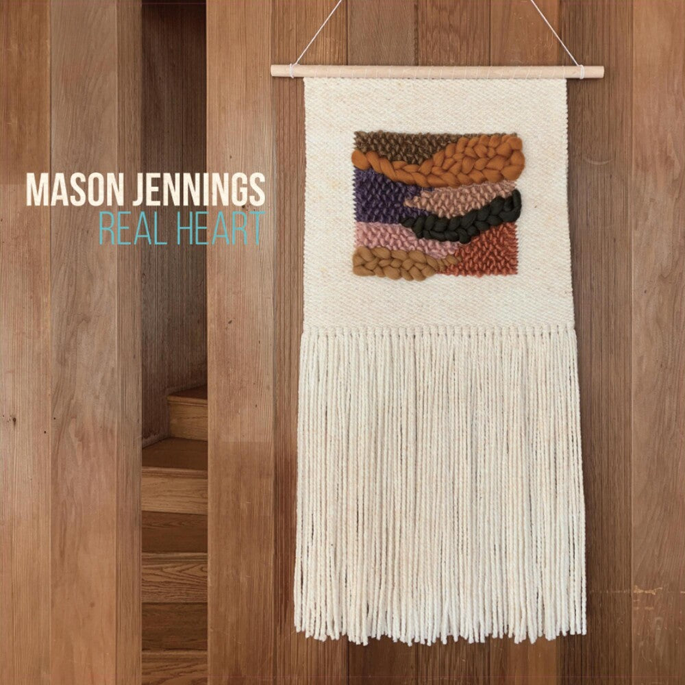 the album cover for Mason Jennings - Real Heart