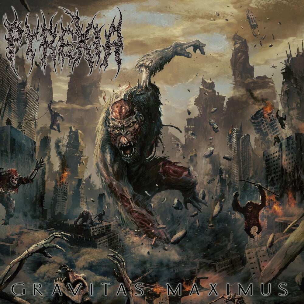 the album cover for Pyrexia - Gravitas Maximus