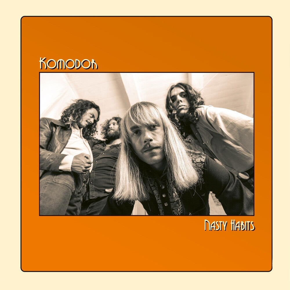 the album cover for Komodor - Nasty Habits [Clear Vinyl] [Limited Edition]