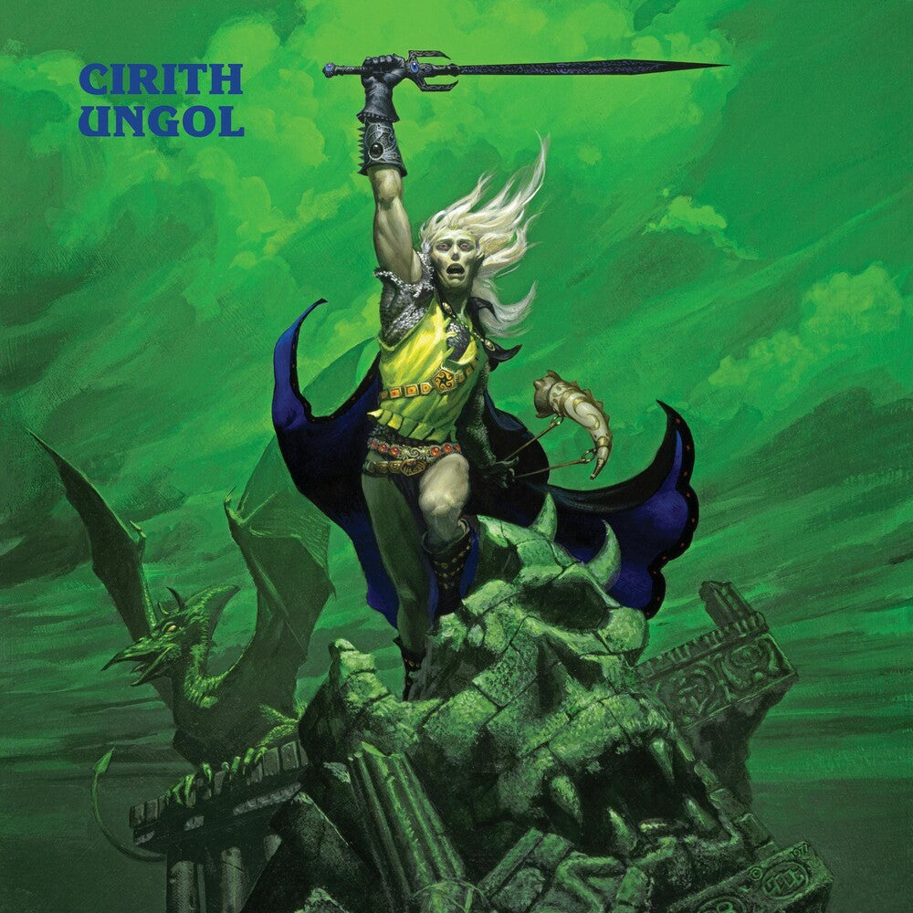 the album cover for Cirith Ungol - Frost & Fire (Aniv) (Digb)