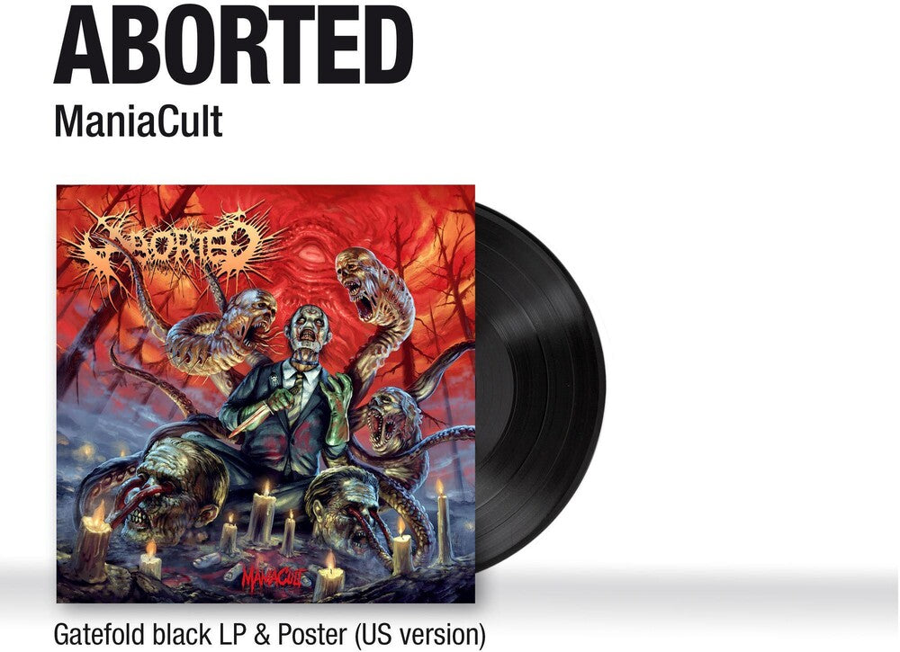the album cover for Aborted - ManiaCult [Import LP]
