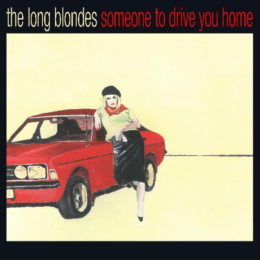 the album cover for The Long Blondes - Someone To Drive You Home