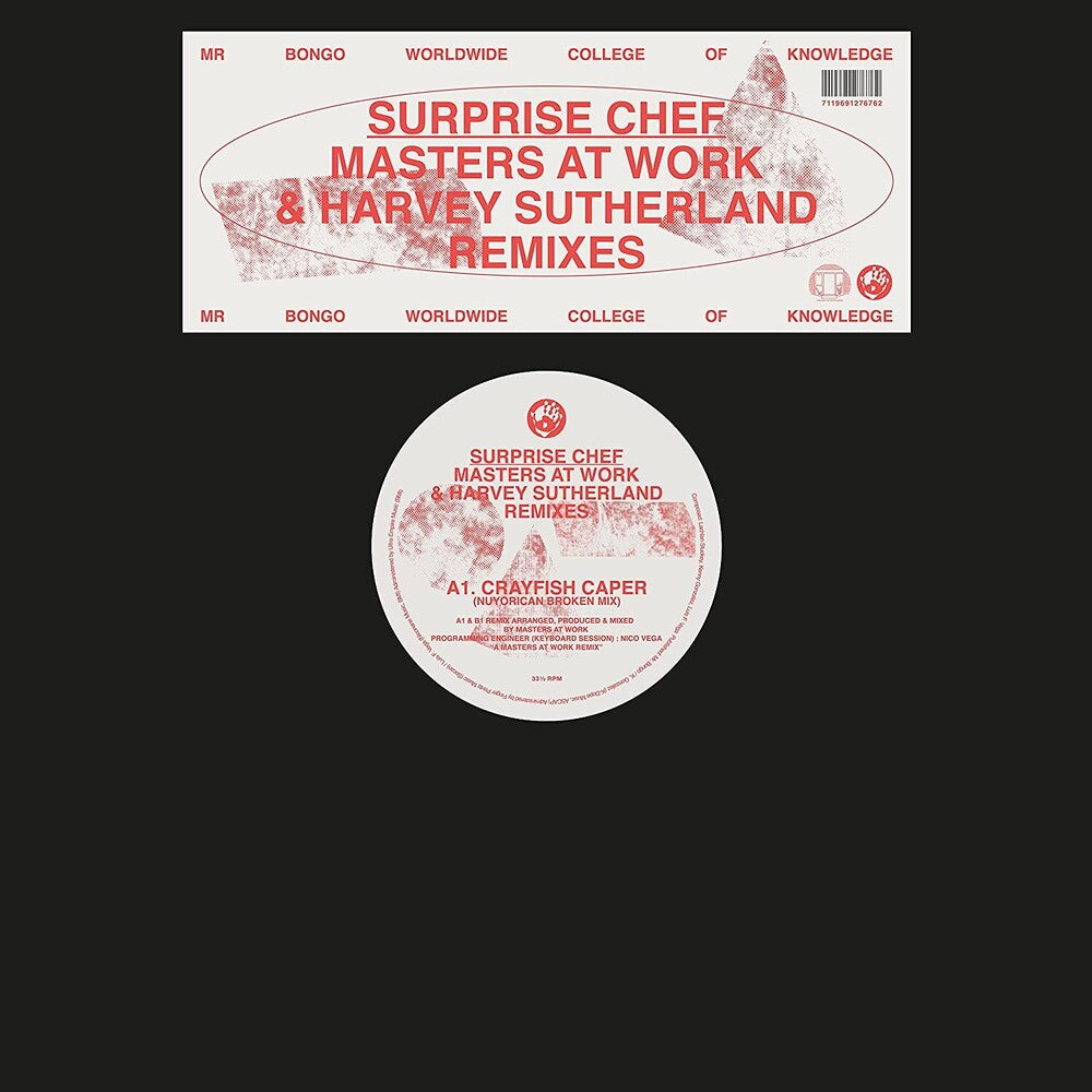 the album cover for Surprise Chef - Masters Of Work Remixes