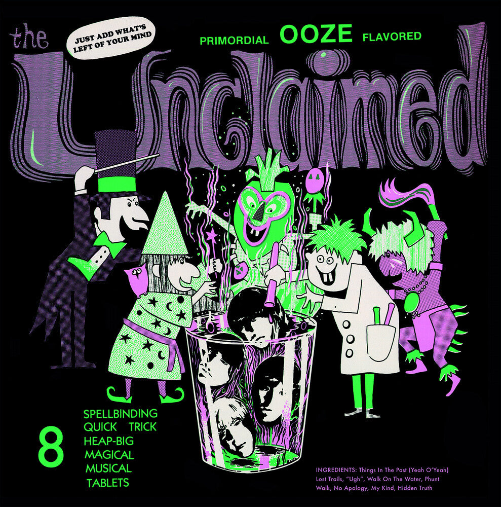 the album cover for Unclaimed - Primordial Ooze Flavored