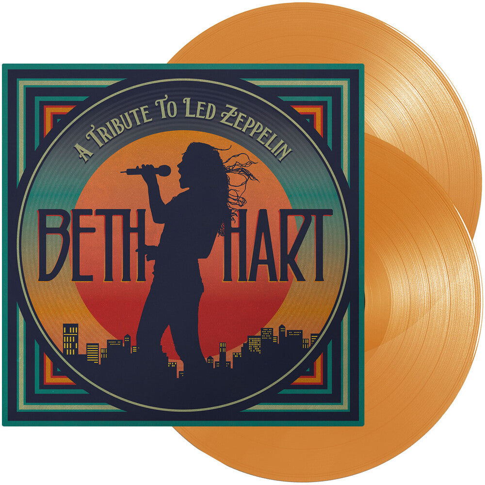 the album cover for Beth Hart - A Tribute To Led Zeppelin [Limited Edition Orange 2LP]