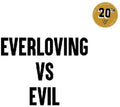 the album cover for Various Artists - Everloving vs. Evil [LP]