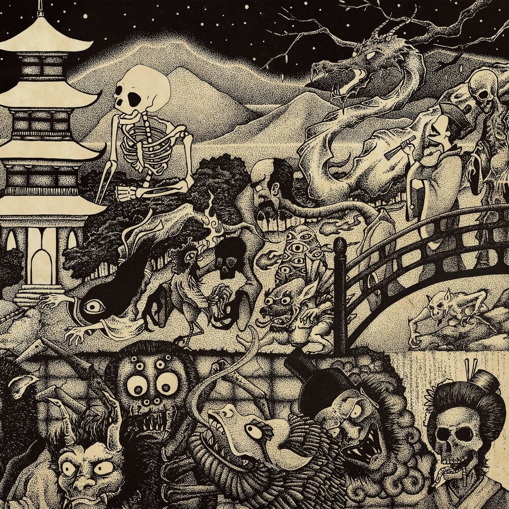 the album cover for Earthless - Night Parade Of One Hundred Demons