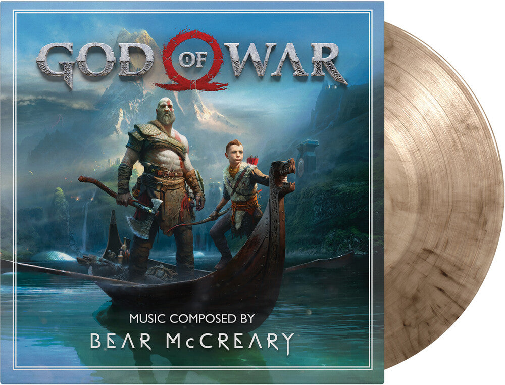 the album cover for Bear McCreary - God Of War / O.S.T. (Blk) [Colored Vinyl] [Clear Vinyl] (Gate)