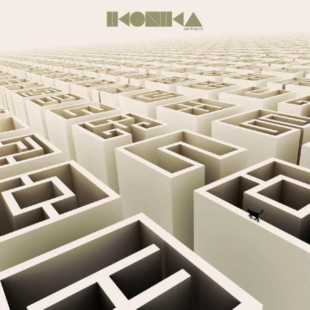 the album cover for Ikonika - Aerotropolis
