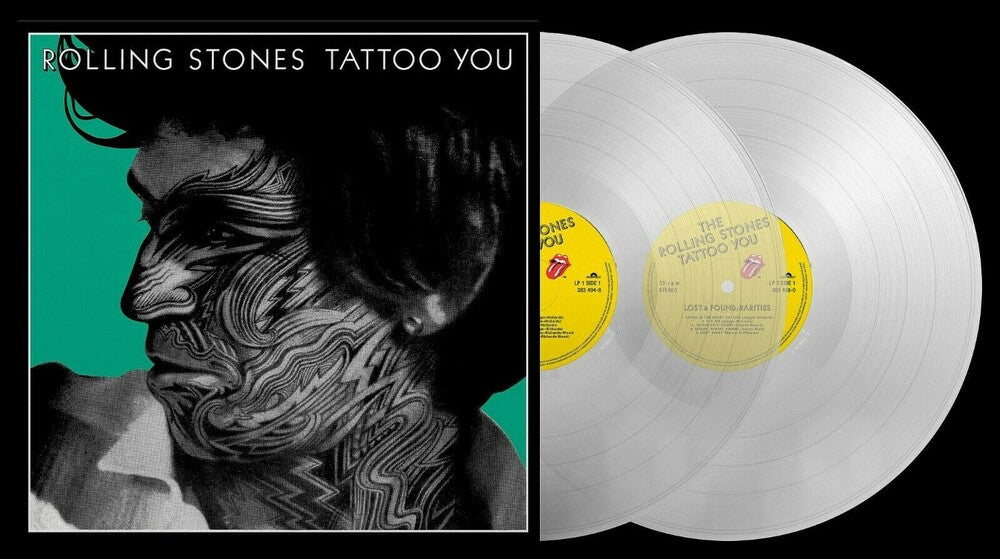 the album cover for The Rolling Stones - Tattoo You [Clear Vinyl] [Limited Edition]