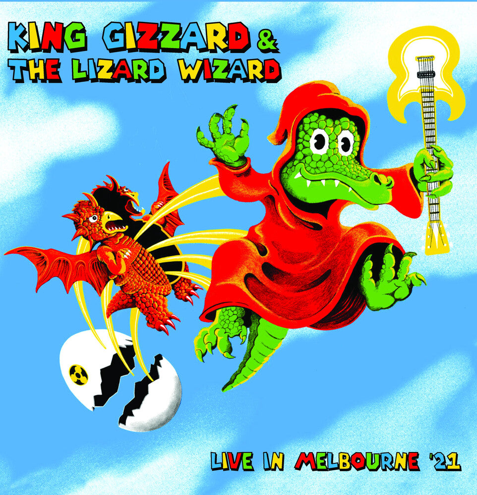 the album cover for King Gizzard & The Lizard Wizard - Live In Melbourne '21 [LP]