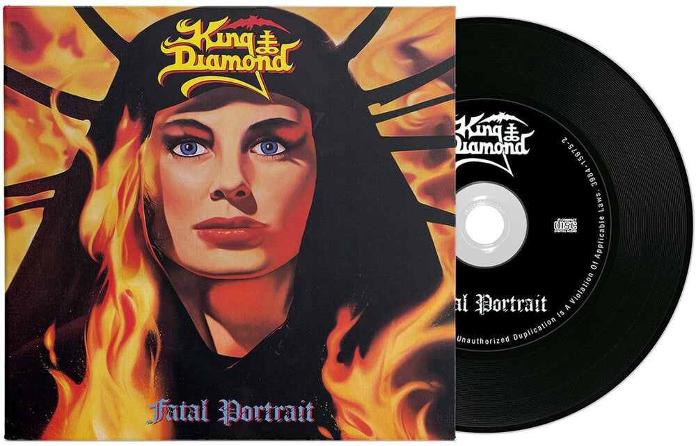 the album cover for King Diamond - Fatal Portrait