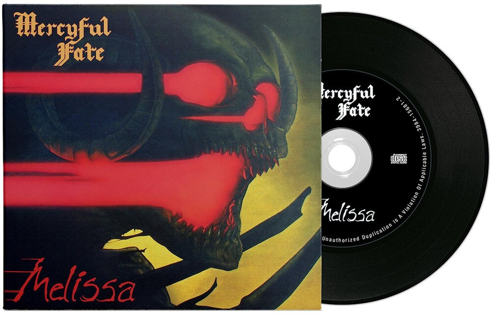 the album cover for Mercyful Fate - Melissa