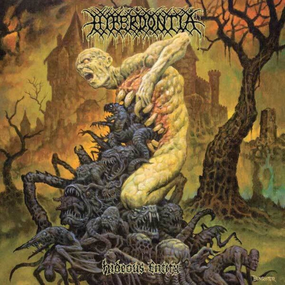 the album cover for Hyperdontia - Hideous Entity