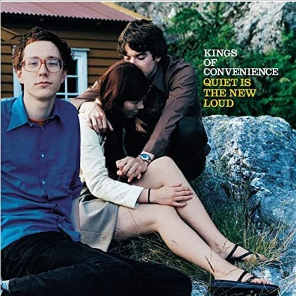 the album cover for Kings Of Convenience - Quiet Is The New Loud (Uk)