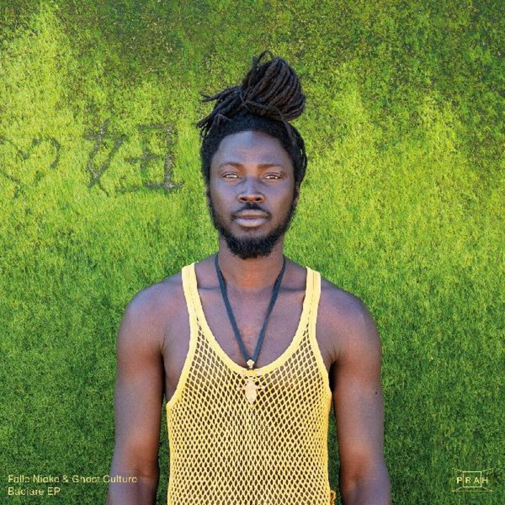 the album cover for Falle Nioke & Ghost Culture - Badiare EP [Indie Exclusive Limited Edition Transparent Green Vinyl]