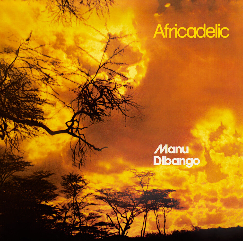 the album cover for Manu Dibango - Africadelic