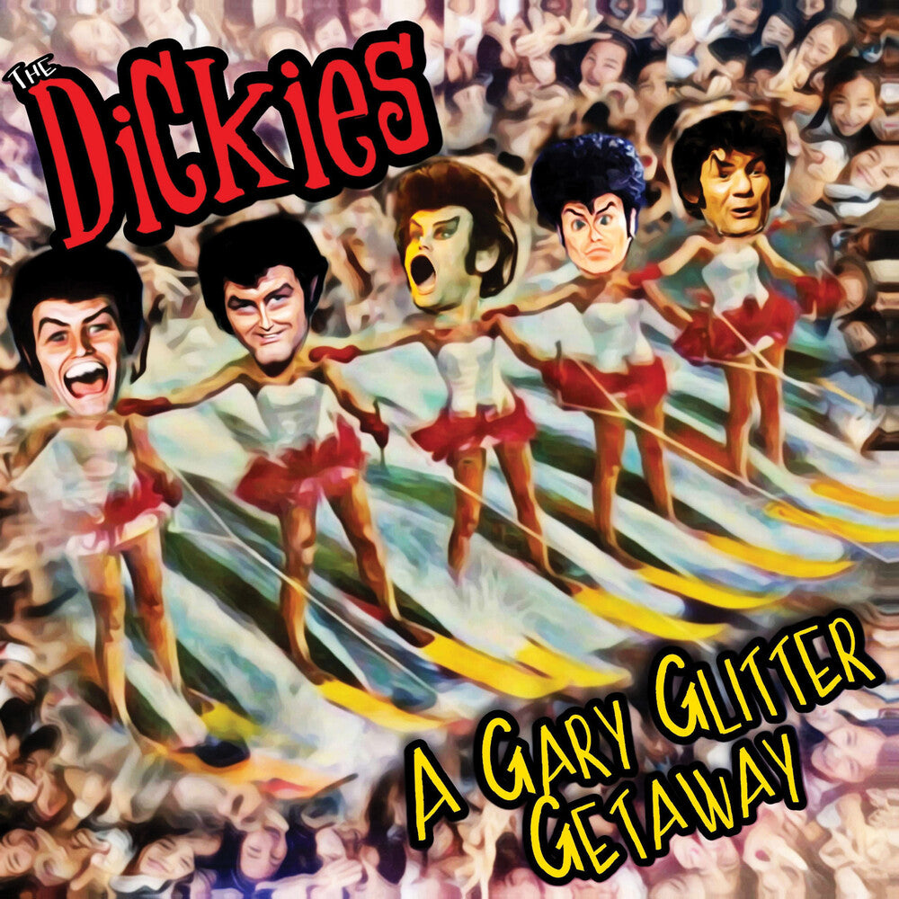 the album cover for Dickies - Gary Glitter Getaway (Blue) (Blue) [Colored Vinyl] [Limited Edition]