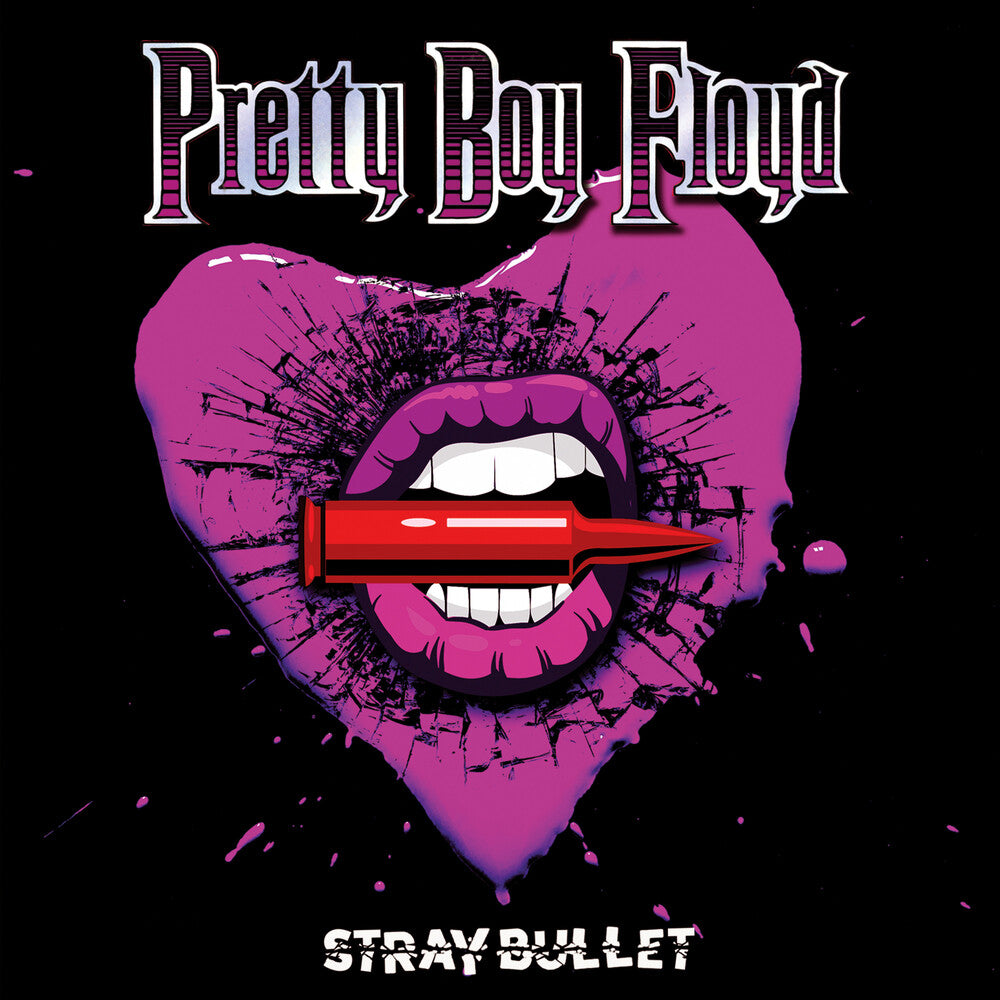 the album cover for Pretty Boy Floyd - Stray Bullet (Splatter) [Colored Vinyl] [Limited Edition]
