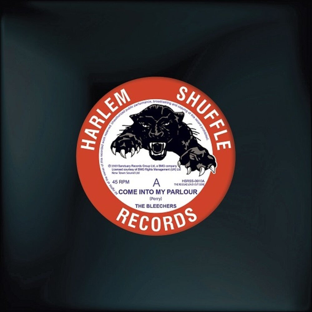 the album cover for Bleechers - Come Into My Parlour / Check Him Out