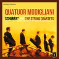 the album cover for Modigliani Quartet - Schubert: The Complete String Quartets