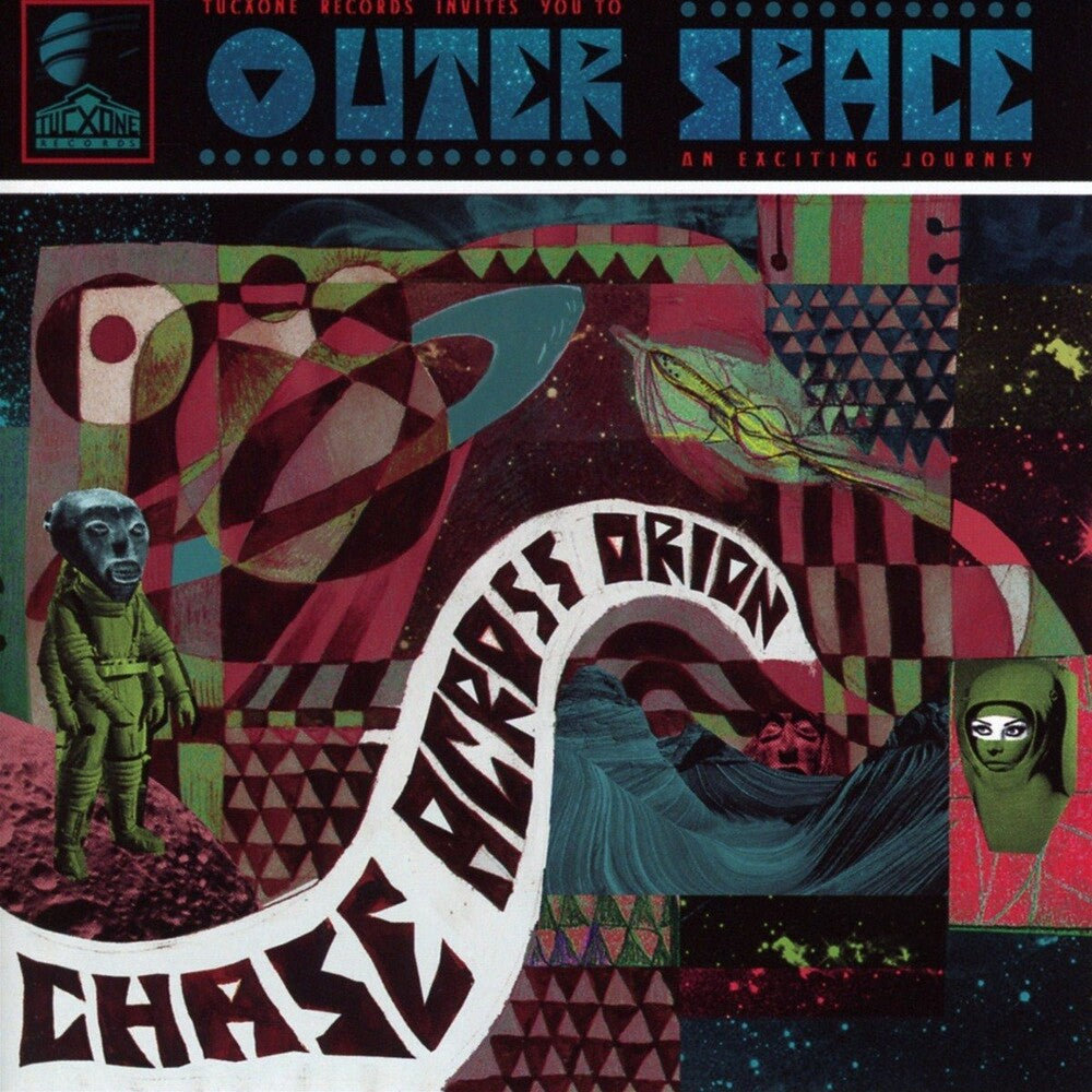 the album cover for Outer Space - Chase Across Orion