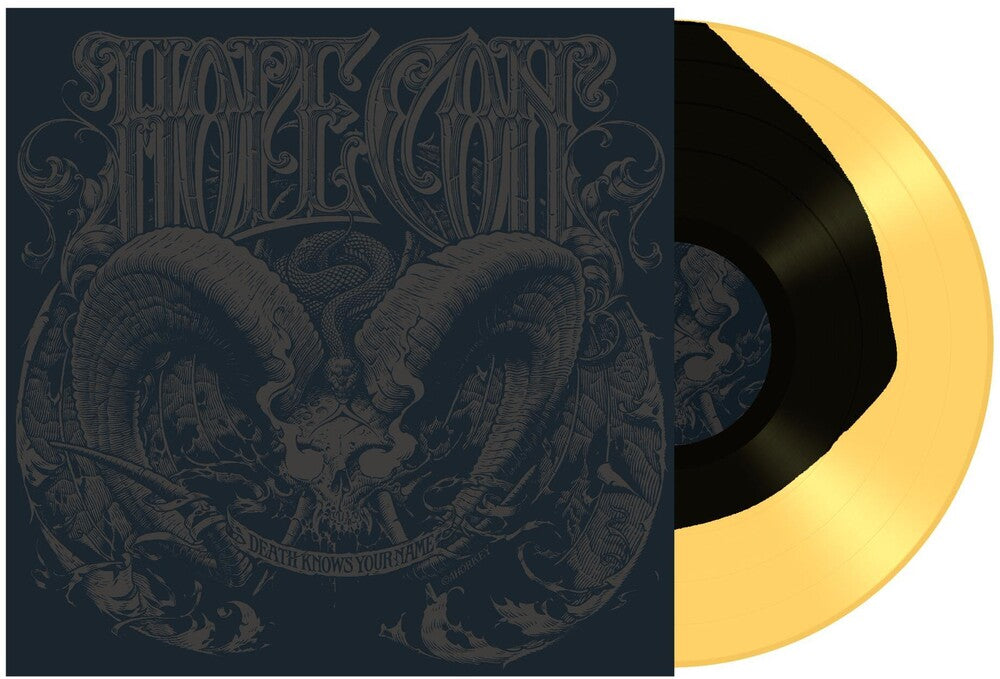 the album cover for The Hope Conspiracy - Death Knows Your Name: Deluxe [Indie Exclusive Limited Edition Black in Beer LP]