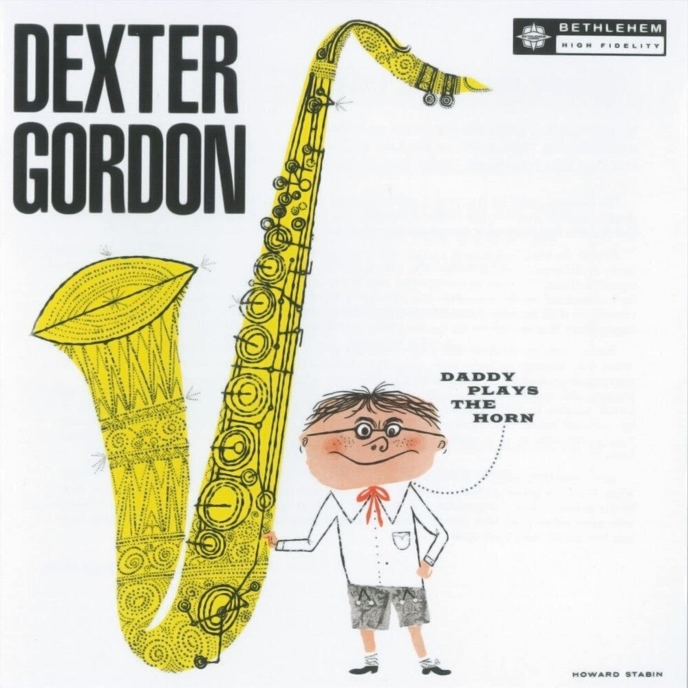 the album cover for Dexter Gordon - Daddy Plays The Horn