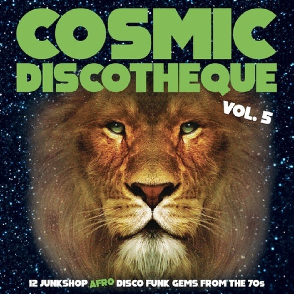 the album cover for Cosmic Discotheque 5 / Various - Cosmic Discotheque 5 / Various