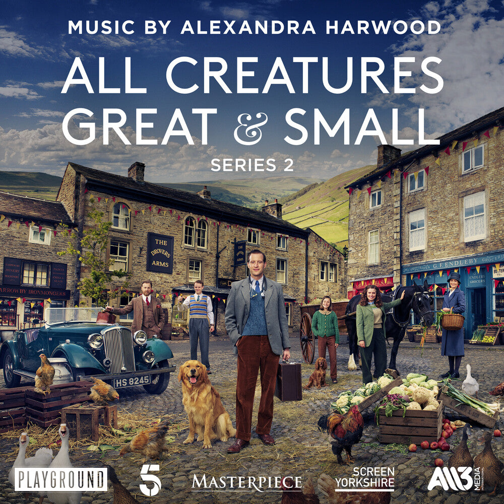the album cover for Alexandra Harwood - All Creatures Great & Small Series 2