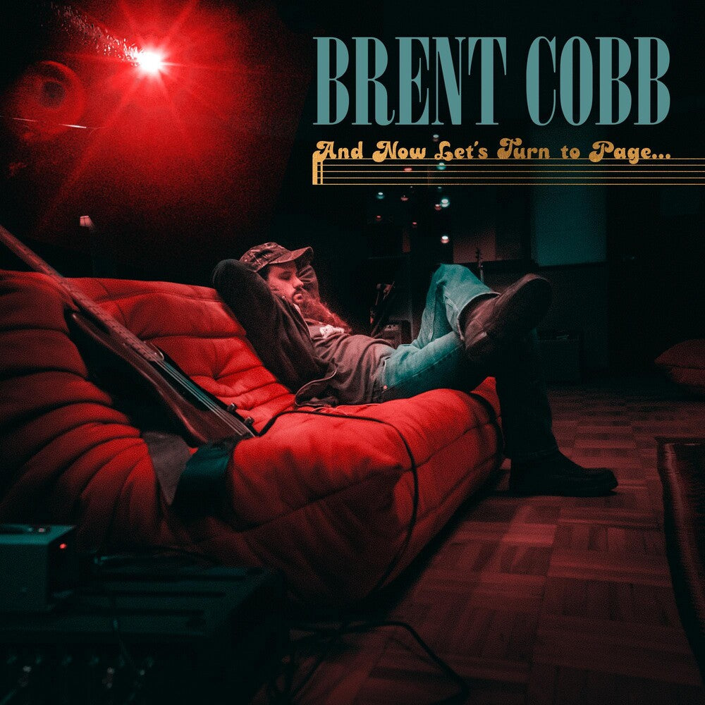 the album cover for Brent Cobb - And Now, Let's Turn To Page...
