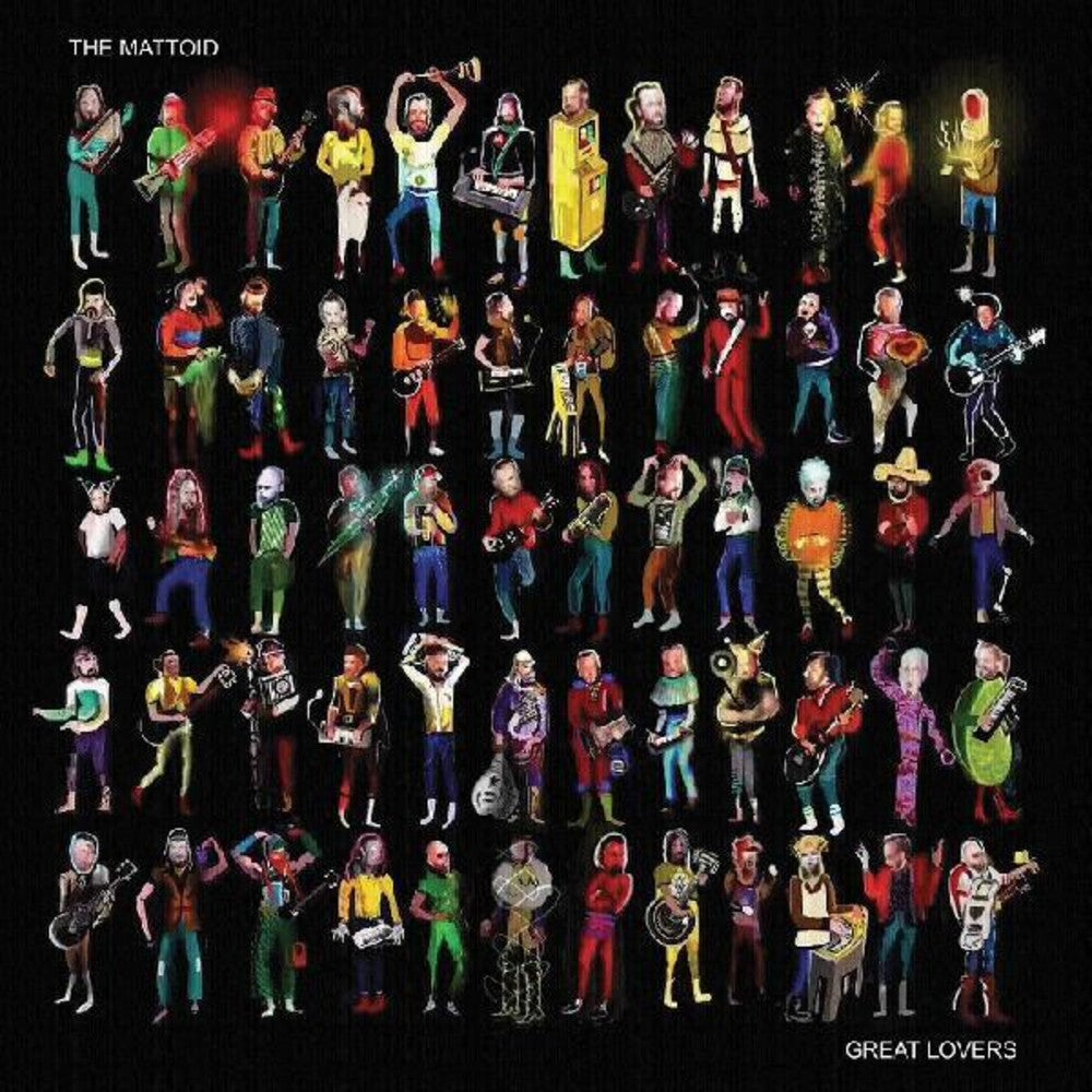 the album cover for The Mattoid - Great Lovers