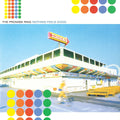 the album cover for The Promise Ring - Nothing Feels Good: 25th Anniversary [Limited Edition Blue & White Galaxy LP]