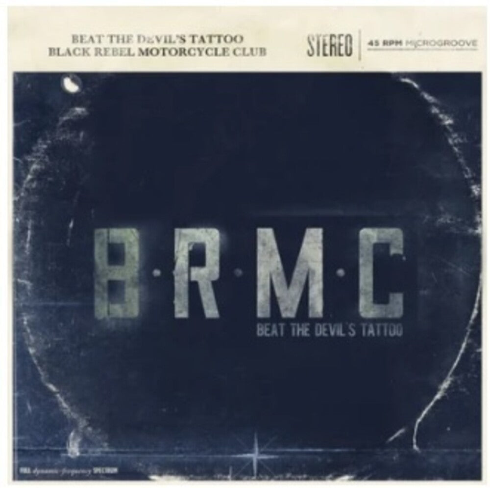 the album cover for Black Rebel Motorcycle Club - Beat The Devils Tattoo