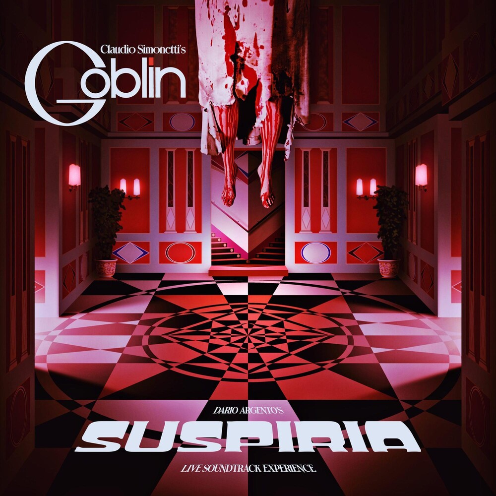 the album cover for Claudio Simonetti  / Goblin (Uk) - Suspiria: Live Soundtrack Experience (Uk)
