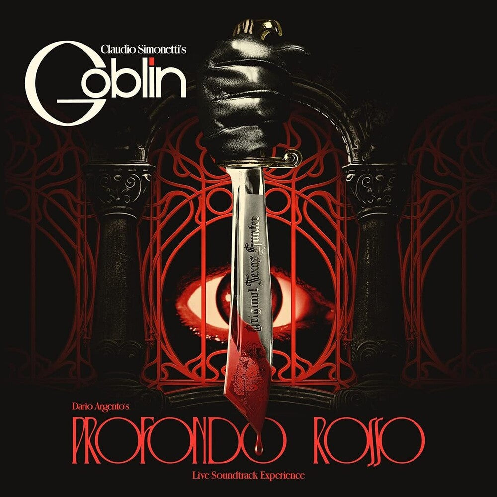 the album cover for Claudio Simonetti  / Goblin (Uk) - Profondo Rosso: Live Soundtrack Experience (Uk)